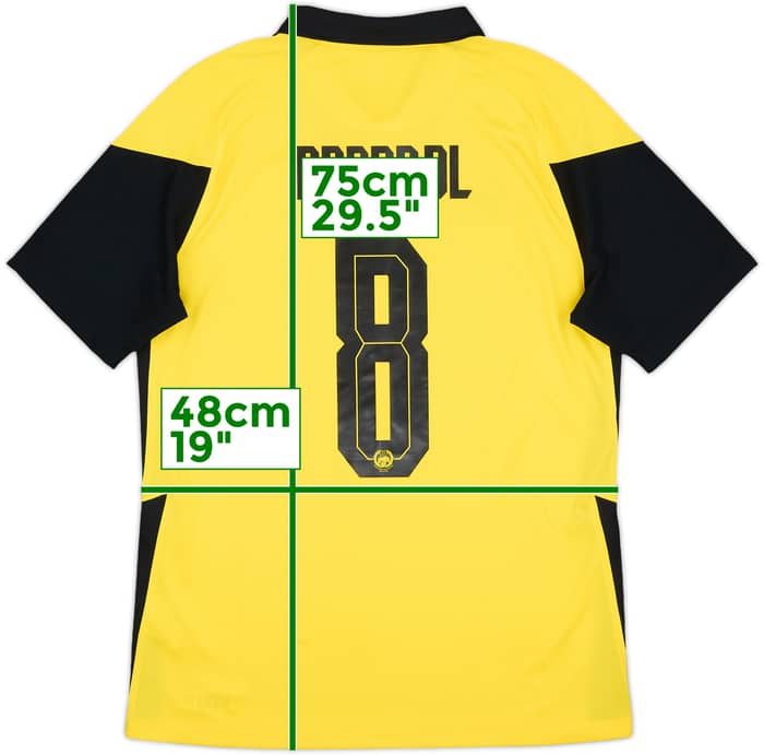 2020-22 Malaysia Home Shirt Baddrol #8 - 9/10 - (L)