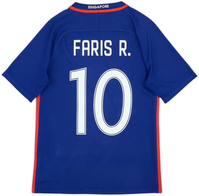 2016- Singapore Away Shirt Faris R. #10 - 9/10 - (S)