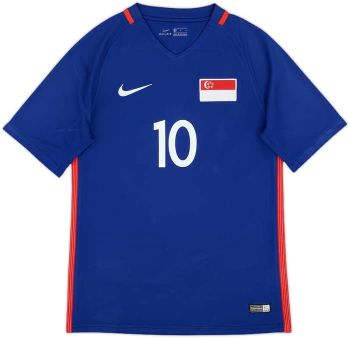 2016- Singapore Away Shirt Faris R. #10 - 9/10 - (S)