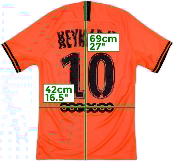 2019-20 Paris Saint-Germain Away Shirt Neymar Jr #10 - 8/10 - (S)