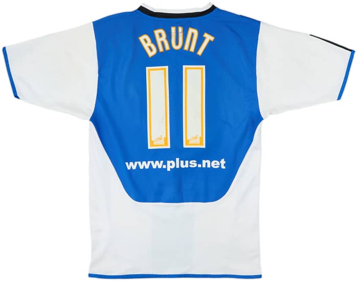 2005-07 Sheffield Wednesday Home Shirt Brunt #11 - 4/10 - (S)