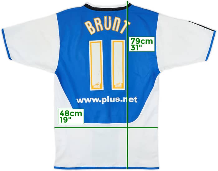 2005-07 Sheffield Wednesday Home Shirt Brunt #11 - 4/10 - (S)