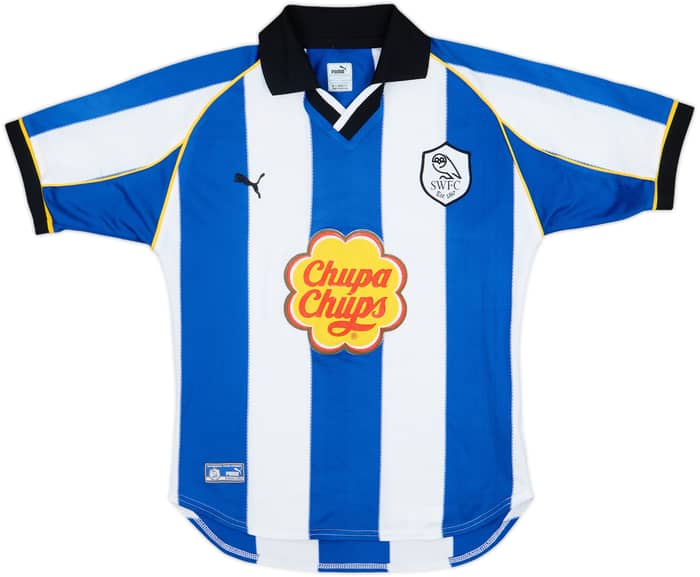 2000-01 Sheffield Wednesday Signed Home Shirt - 7/10 - (L.Boys)