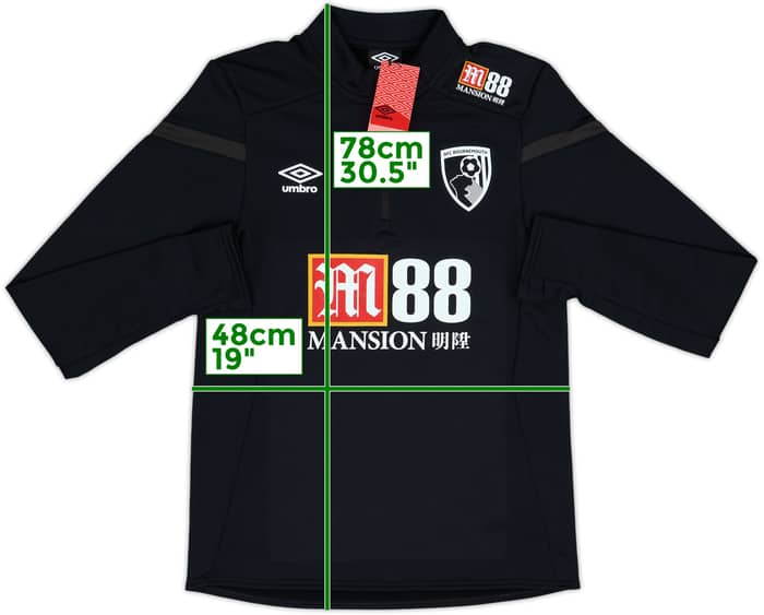 2017-18 Bournemouth Umbro 1/4 Zip Drill Top (S)