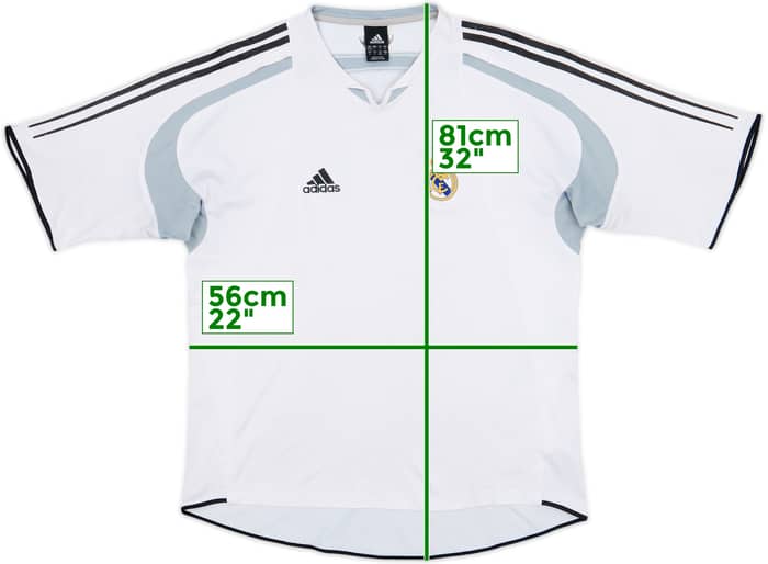 2004-05 Real Madrid adidas Training Shirt - 5/10 - (L/XL)