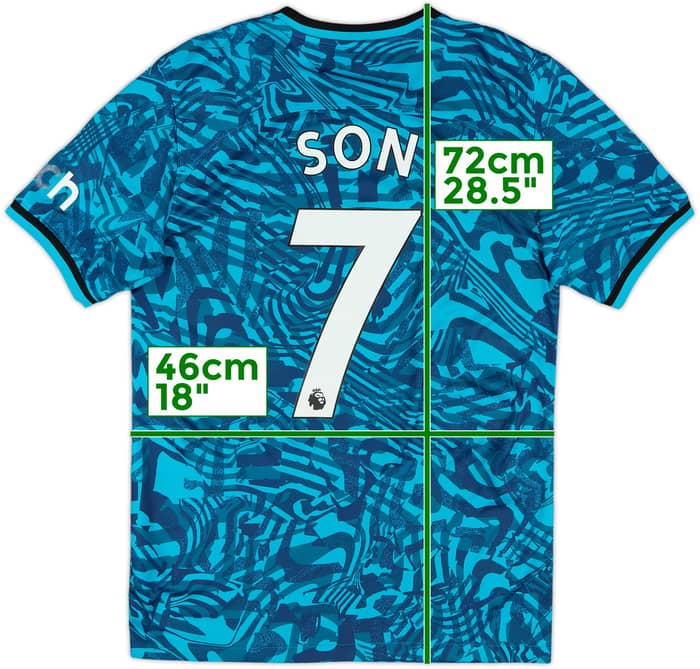 2022-23 Tottenham Third Shirt Son #7 - 5/10 - (S)