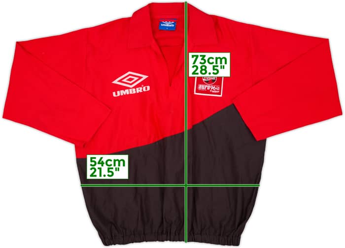 1996 Euro '96 Drill Top - 8/10 - (M)