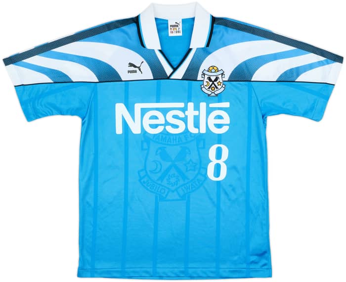 1997 Jubilo Iwata Home Shirt #8 - 9/10 - (M/L)