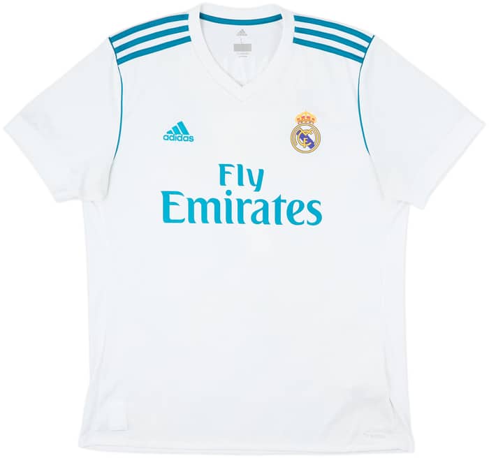 2017-18 Real Madrid Home Shirt Ronaldo #7 - 8/10 - (L)