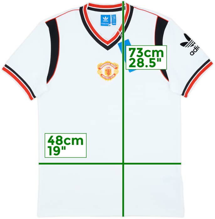 1984-86 Manchester United adidas Reissue Away Shirt (M)