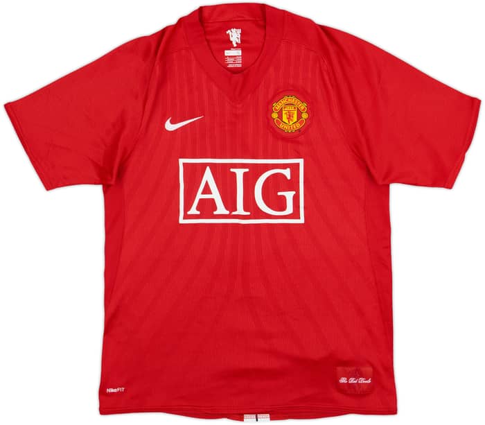 2007-09 Manchester United Home Shirt Rooney #10 - 8/10 - (S)