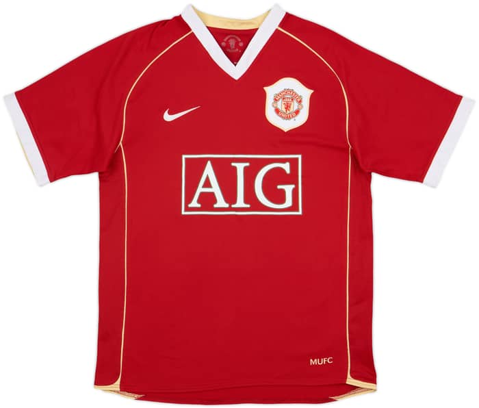 2006-07 Manchester United Home Shirt Rooney #8 - 8/10 - (S)