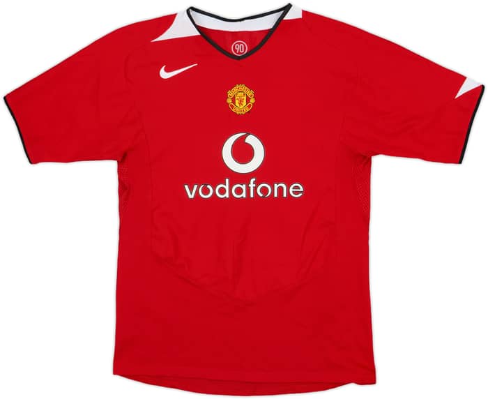2004-06 Manchester United Home Shirt V.Nistelrooy #10 - 9/10 - (XL.Boys)