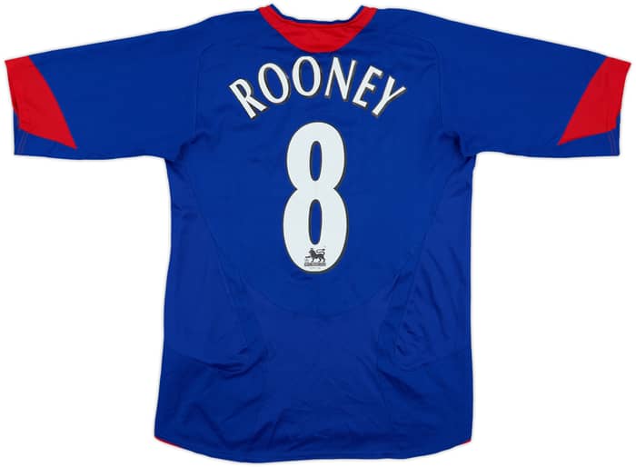 2005-06 Manchester United Away Shirt Rooney #8 - 8/10 - (XL.Boys)
