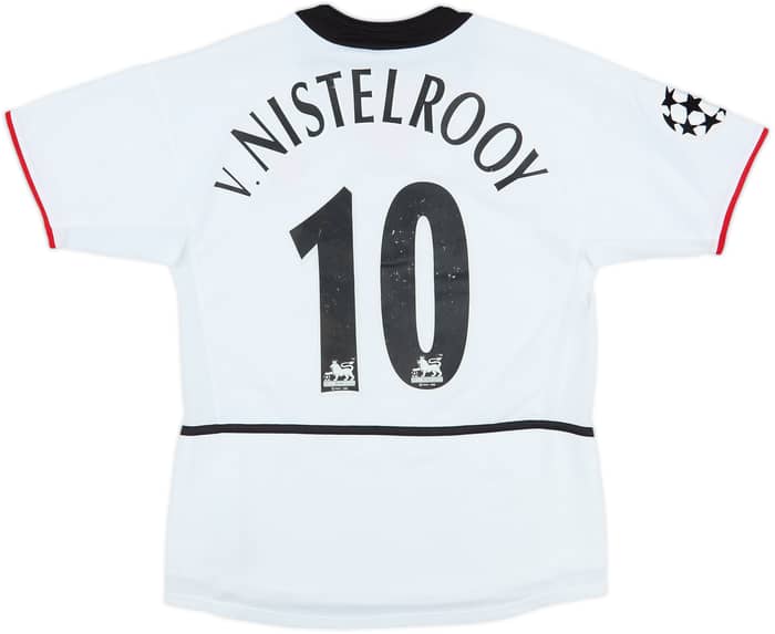 2002-03 Manchester United Away Shirt v. Nistelrooy #10 - 7/10 - (L.Boys)