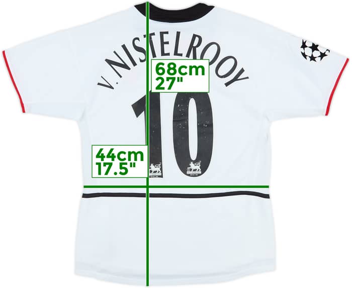 2002-03 Manchester United Away Shirt v. Nistelrooy #10 - 7/10 - (L.Boys)