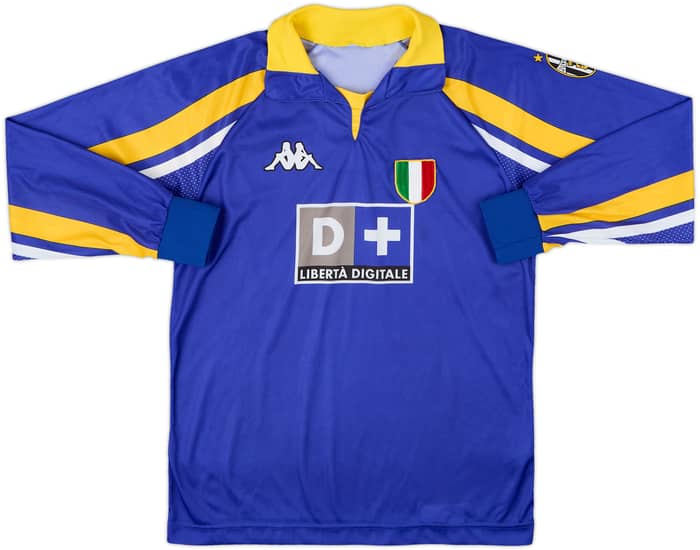 1998-99 Juventus Third L/S Shirt - 8/10 - (L.Boys)