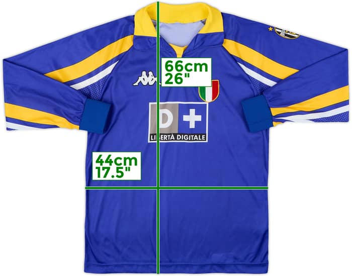 1998-99 Juventus Third L/S Shirt - 8/10 - (L.Boys)