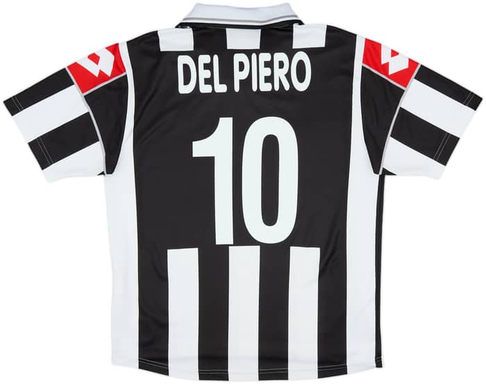 2000-01 Juventus Home Shirt Del Piero #10 - 6/10 - (L)