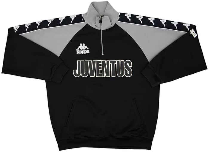 1995-97 Juventus Kappa 1/4 Zip Drill Top - 8/10 - (XL)