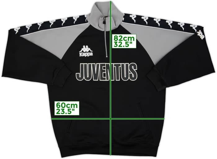 1995-97 Juventus Kappa 1/4 Zip Drill Top - 8/10 - (XL)