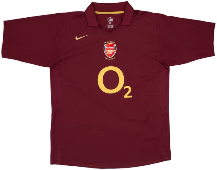 2005-06 Arsenal Home Shirt Fabregas #15 - 8/10 - (XL)