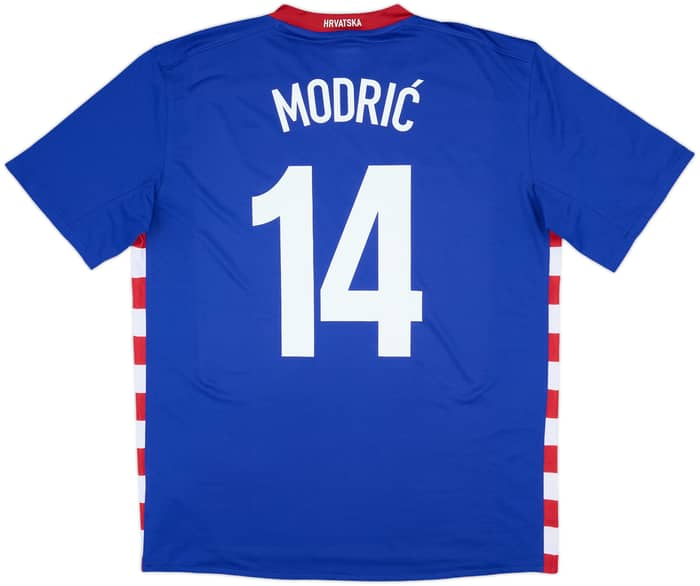 2007-09 Croatia Away Shirt Modric #14 - 10/10 - (L)