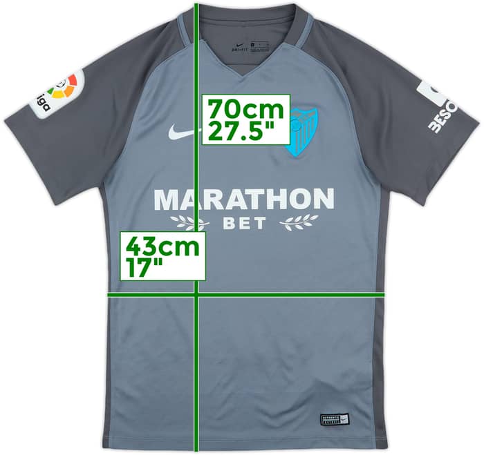 2017-18 Malaga Away Shirt - 9/10 - (S)