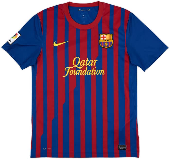 2011-12 Barcelona Home Shirt Messi #10 - 8/10 - (M)