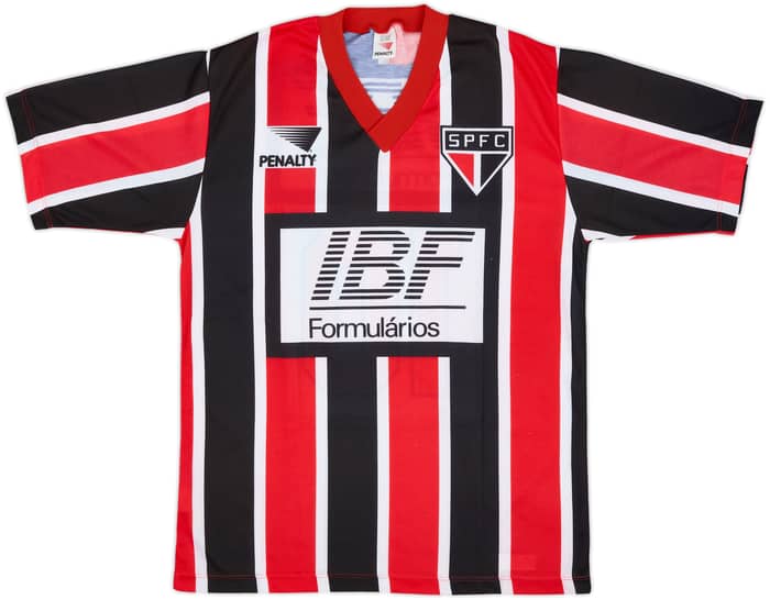 1991-92 Sao Paulo Away Shirt #10 - 9/10 - (L)