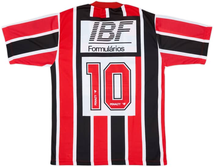 1991-92 Sao Paulo Away Shirt #10 - 9/10 - (L)