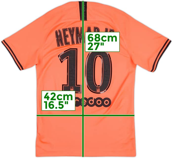 2019-20 Paris Saint-Germain Away Shirt Neymar Jr #10 - 10/10 - (S)