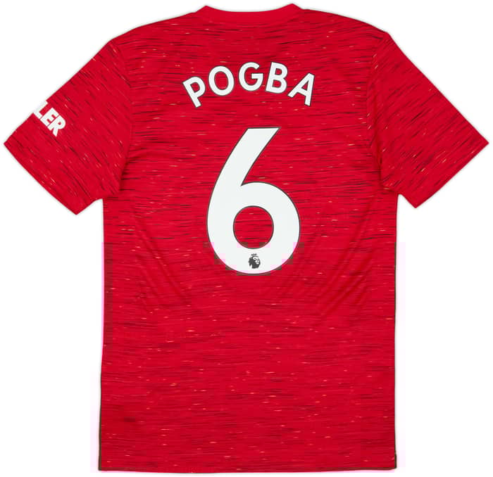 2020-21 Manchester United Home Shirt Pogba #6 - 10/10 - (S)