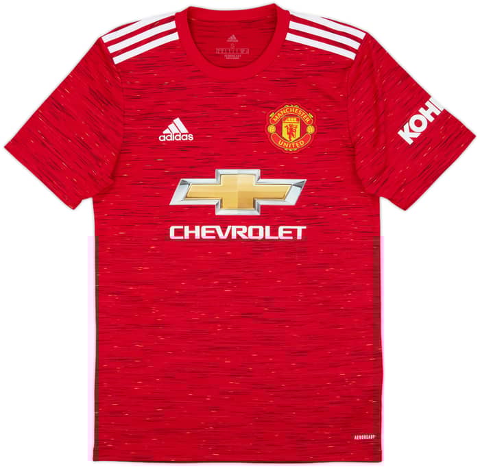 2020-21 Manchester United Home Shirt Pogba #6 - 10/10 - (S)