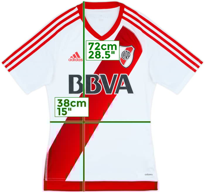2016-17 River Plate Player Issue Home Shirt - 7/10 - (S)