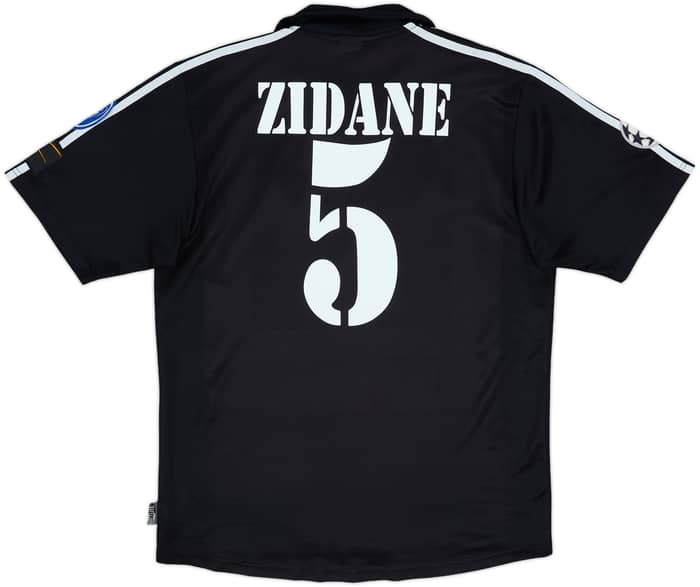 2001 Real Madrid Away Shirt Zidane #5 - 8/10 - (M)