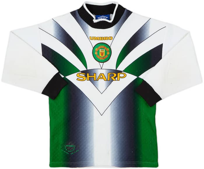 1996-97 Manchester United GK Shirt - 7/10 - (L.Boys)