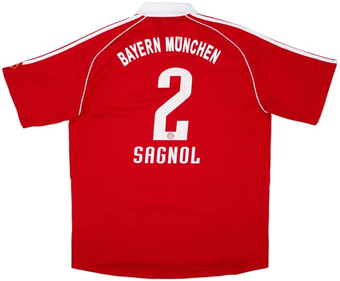 2006-07 Bayern Munich Home Shirt Sagnol #2 - 6/10 - (XL)