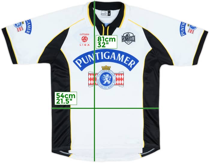 1998-99 Sturm Graz Home Shirt - 7/10 - (M)