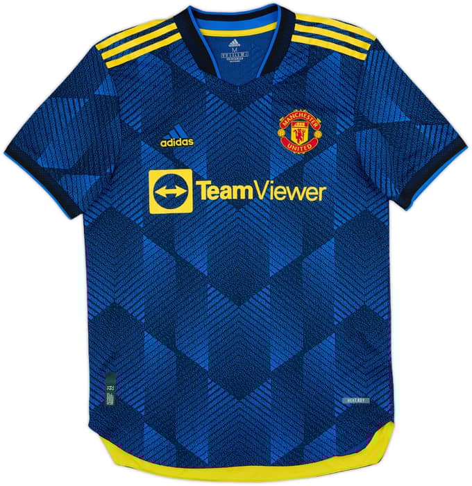 2021-22 Manchester United Authentic Third Shirt Ronaldo #7 - 9/10 - (M)