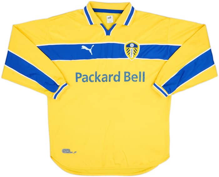 1999-00 Leeds United Third L/S Shirt Batty #23 - 8/10 - (L)