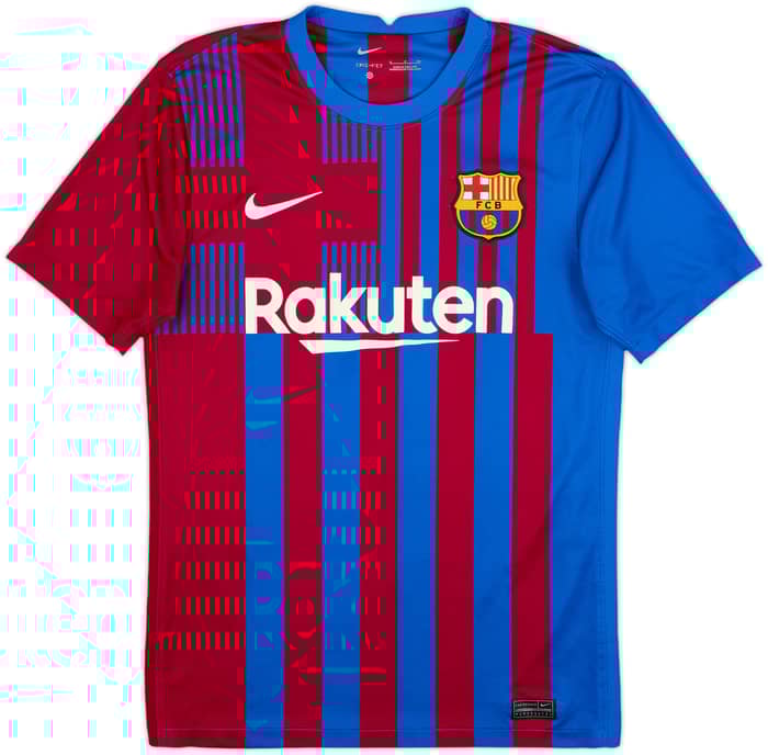 2021-22 Barcelona Home Shirt Gavi #30 - 9/10 - (S)
