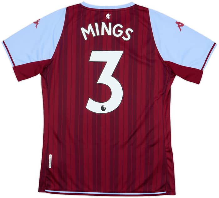 2021-22 Aston Villa Home Shirt Mings #3 - 8/10 - (XL.Boys)