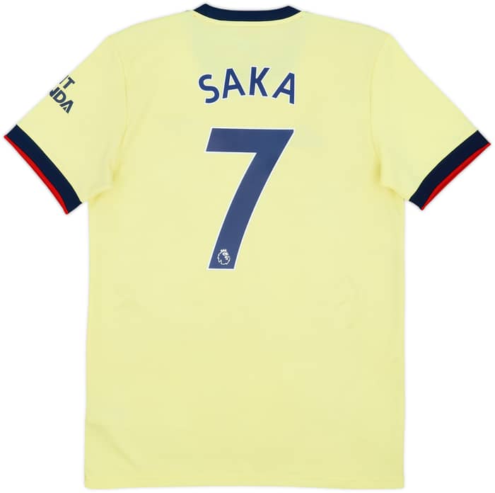 2021-22 Arsenal Away Shirt Saka #7 - 6/10 - (M)