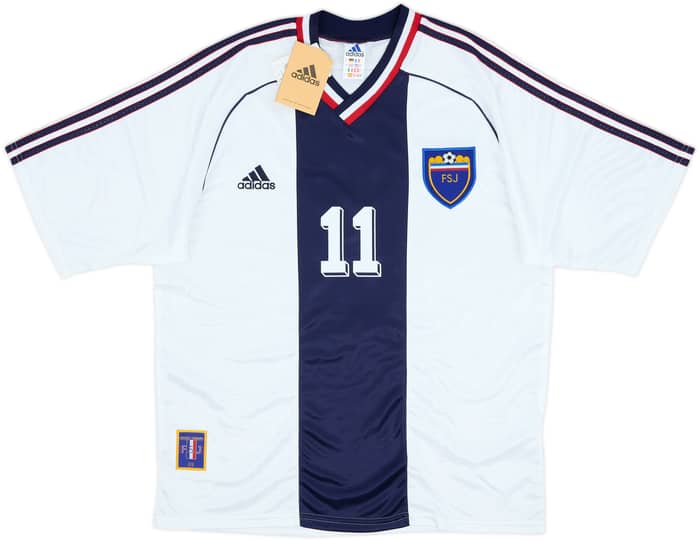 1998-00 Yugoslavia Away Shirt Mihajlovic #11 (L)