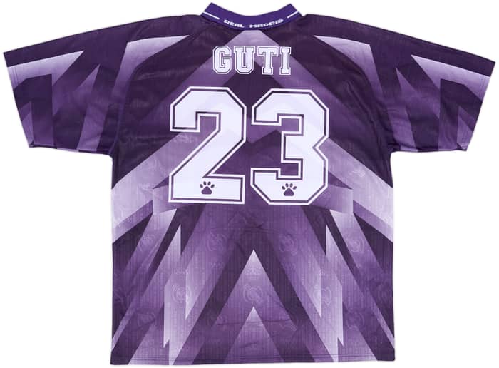 1996-97 Real Madrid Away Shirt Guti #23 - 8/10 - (XL)