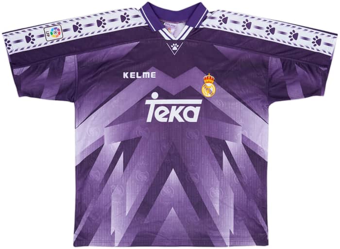 1996-97 Real Madrid Away Shirt Guti #23 - 8/10 - (XL)