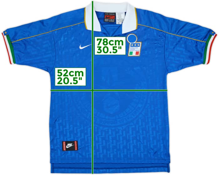 1994-96 Italy Home Shirt #11 (M)