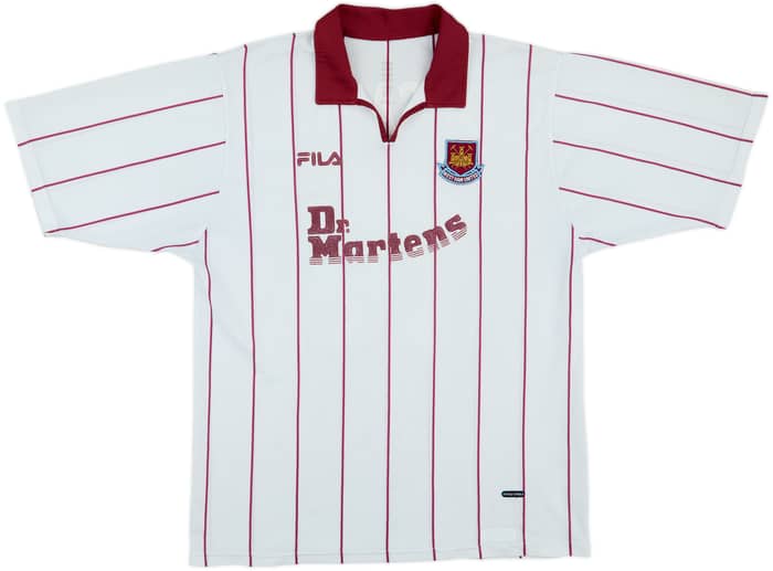 2002-03 West Ham Away Shirt Di Canio #10 - 6/10 - (L)