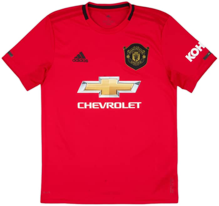 2019-20 Manchester United Home Shirt Pogba #6 - 7/10 - (S)